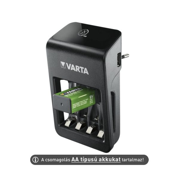 Varta 9V / AA / AAA  Ni-MH akkutöltő + 4x2100mAhAA + USB 57687