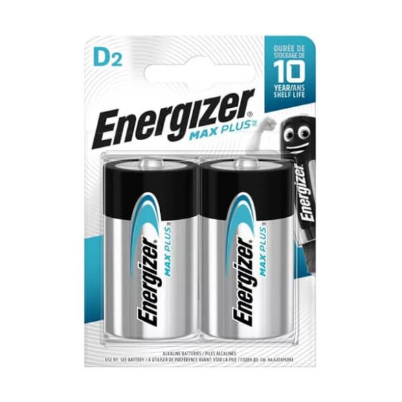 Energizer Max Plus LR20 D alkáli elem (ár/db)