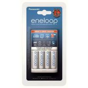 Eneloop BQ-CC55 Ni-MH akkutöltő 4xAA 2000mAh akkuval