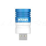 XTAR UL1-120 USB lámpa + hajlítható fém kábel