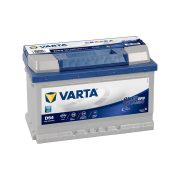   VARTA 12V EFB 65Ah 650A 565500 START-STOP D54 autó akkumulátor JOBB+ 