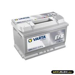   VARTA 12V EFB 65Ah 650A 565500 START-STOP D54 autó akkumulátor JOBB+ 