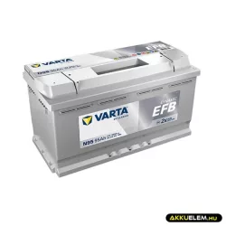   Varta 12V 95Ah 850A JOBB+ 595500 L5 Start-Stop EFB autó akkumulátor