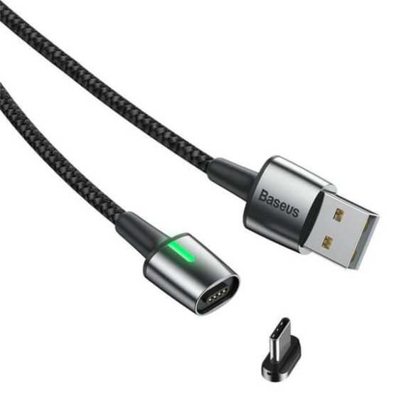 Baseus Zinc USB-C mágneses 2m gyorstöltő kábel 2A