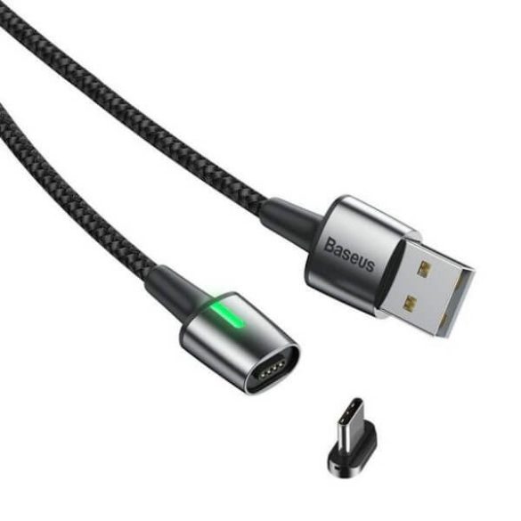 Baseus Zinc USB-C mágneses 1m gyorstöltő kábel 3A