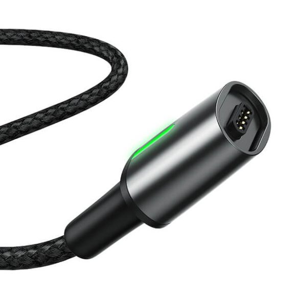 Baseus Zinc USB-C Lightning micro-USB mágneses 1m gyorstöltő kábel 3A 3in1