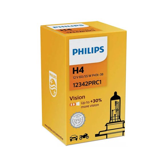 Philips Vision H4 12V autó fényszóró izzó 1 db