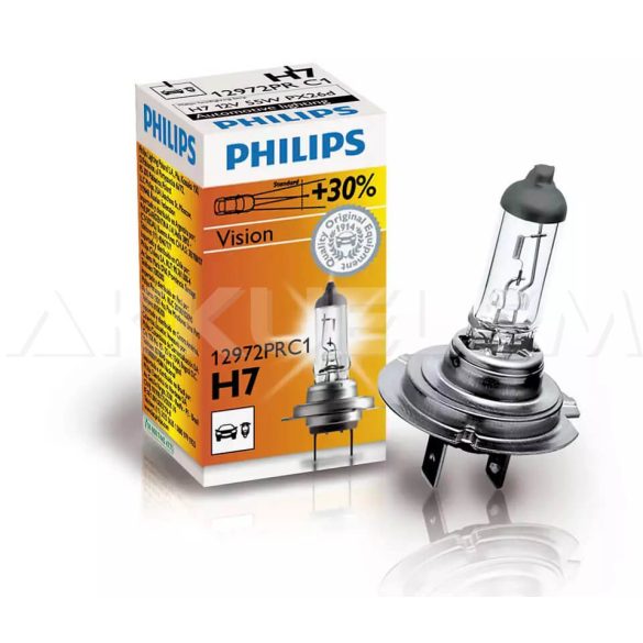 Philips Vision H7 12V autó fényszóró izzó 1 db