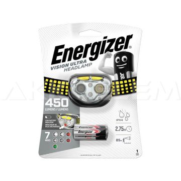 Energizer fejlámpa Vision Ultra front-end 450lum