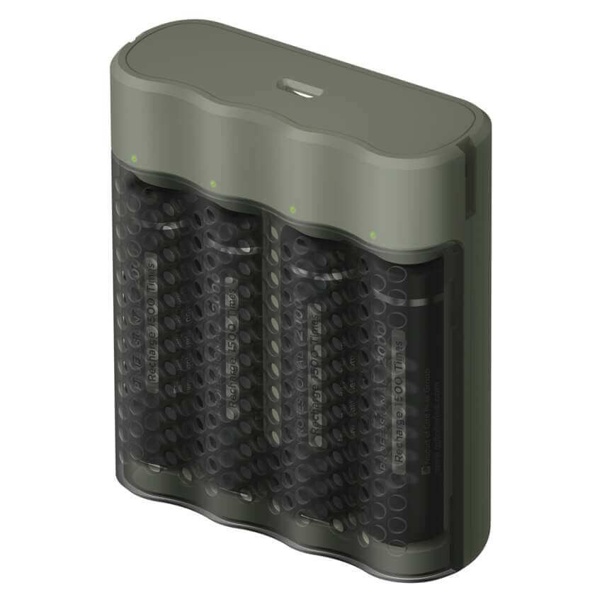 GP Batteries Powerbank M451 akkutöltő + 4db 2000mAh PRO AA akku