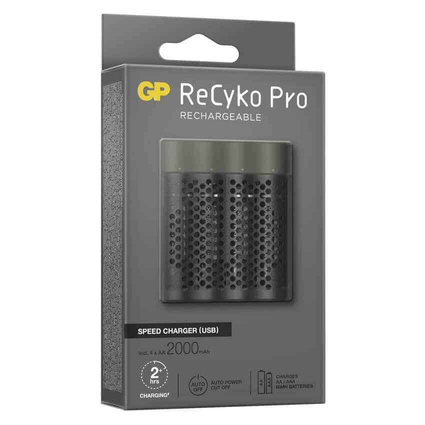 GP Batteries Powerbank M451 akkutöltő + 4db 2000mAh PRO AA akku