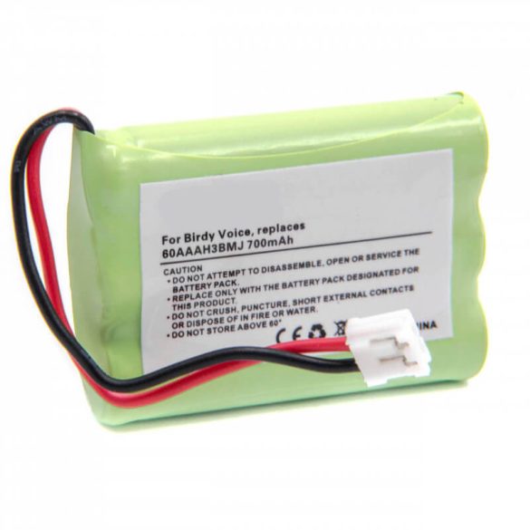 Utángyártott AEG / AudioLine DECT cordless akku 600mAh 3xAAA T424 60AAAH3