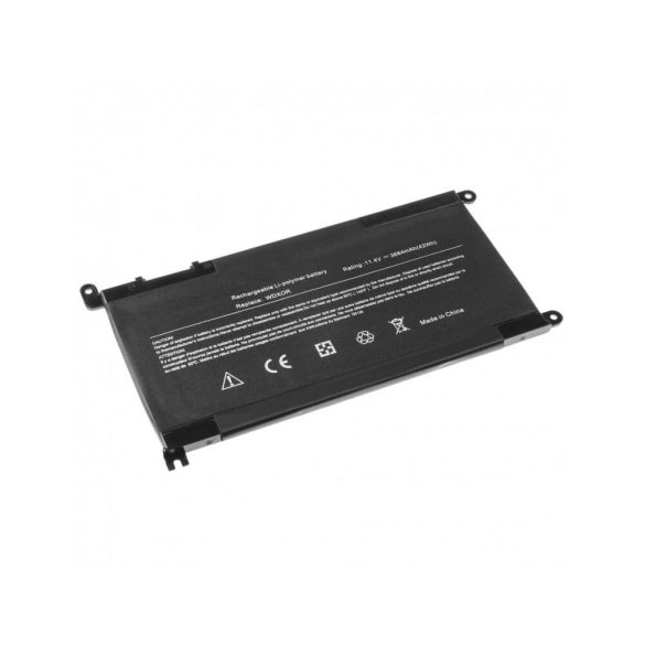 Laptop akku Dell WDX0R 11,4V 3684mAh utángyártott laptop akkumulátor