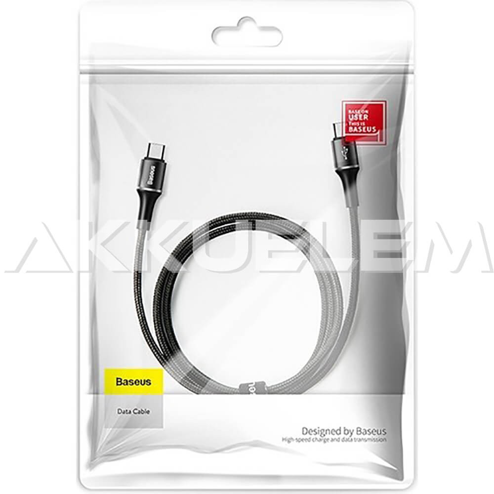 Baseus USB-C PD 2.0 1m Halo gyors 3.0 3A kábel 60W