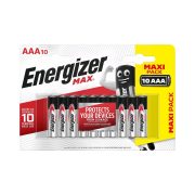 Energizer MAX LR03 AAA elem alkáli 10 db (ár/bliszter)