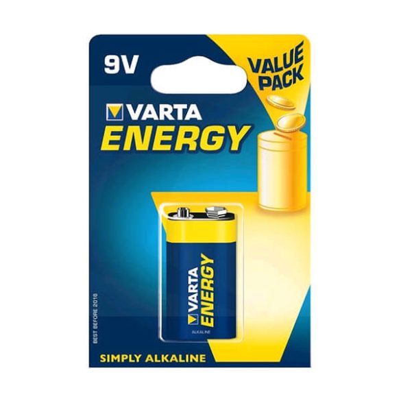 Varta Energy 9V alkáli elem