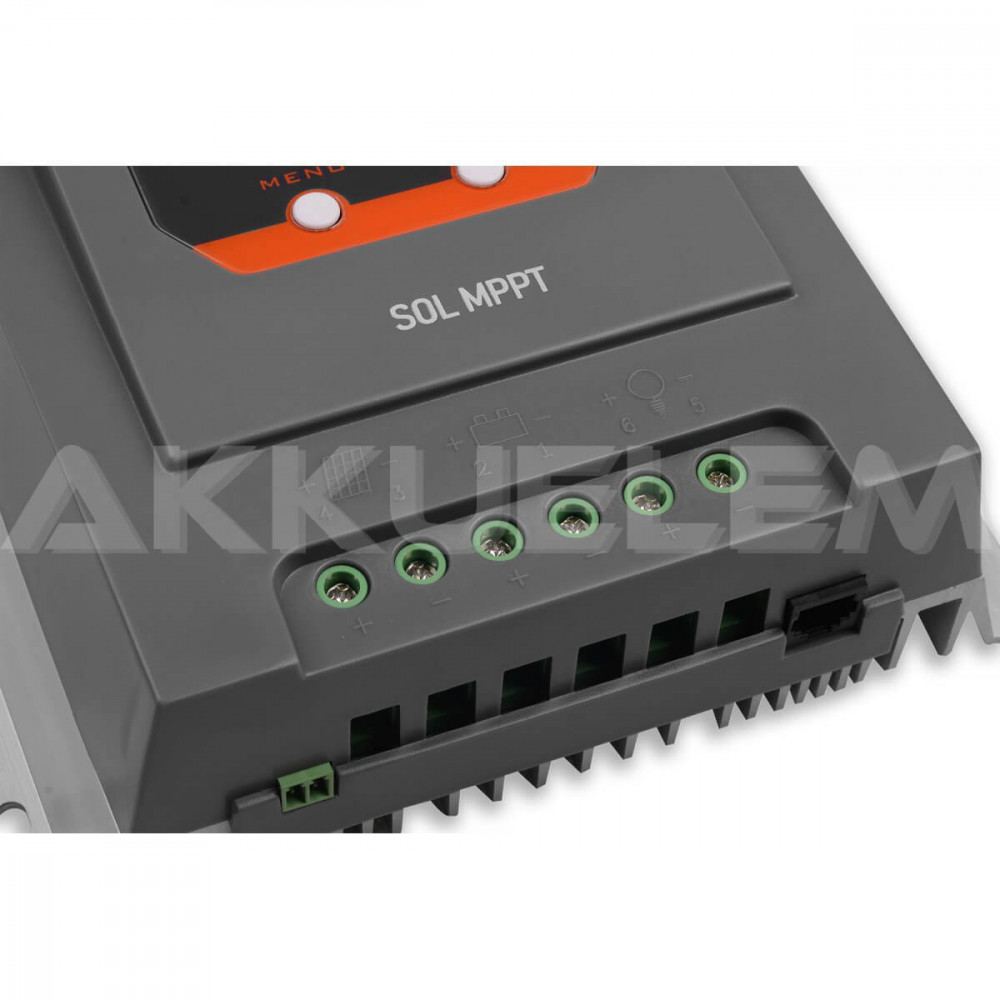 Napelem Töltésvezérlő 12V/24V 20A MPPT  SOLAR Bluetooth VOLT Polska