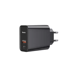 Baseus fali töltő 1xUSB + 1xUSB-C max. 5A