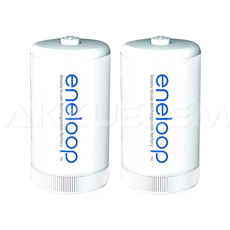 Átalakító R6->R20 AA->D 2db Eneloop BQ-BS1E (ár/bliszter)