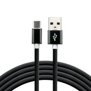 everActive USB-C kábel 3A 1,5 m fekete műanyag