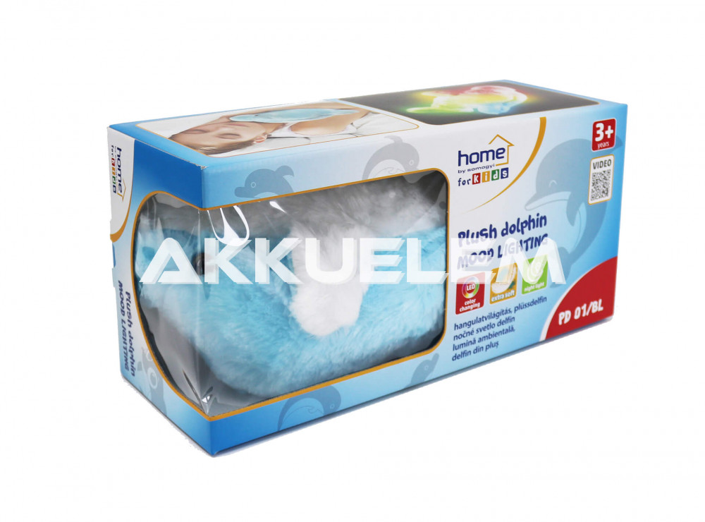Delfin PLÜSS éjszakai fény 8LED