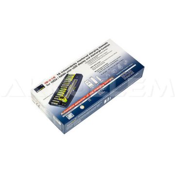 AccuPower IQ216 AA/AAA 16db 9V 2db Ni-MH Ni-Cd akkutöltő