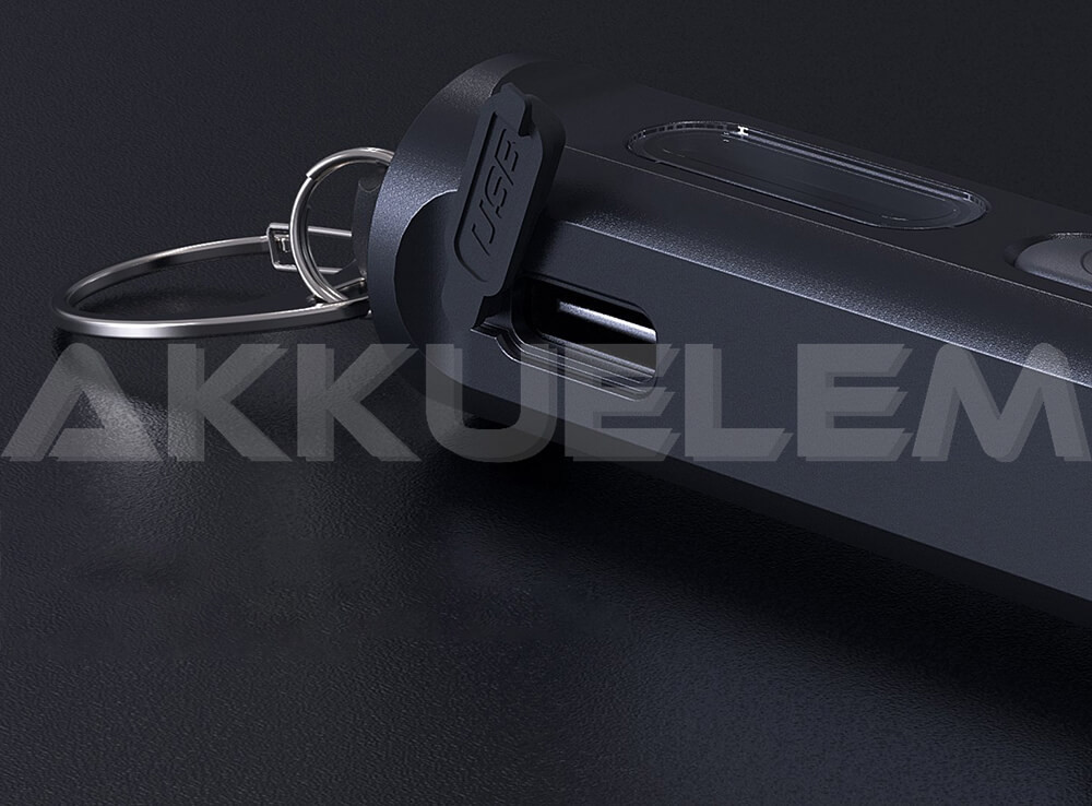 XTAR T1 kulcstartó lámpa UV 500lm RGB tölthető