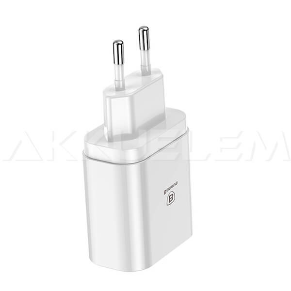 Baseus fali töltő 3xUSB 3.4A kijelzős NRT-DY035