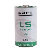 Saft Lítium elem D ER34615 / LS33600 17Ah 3,6V