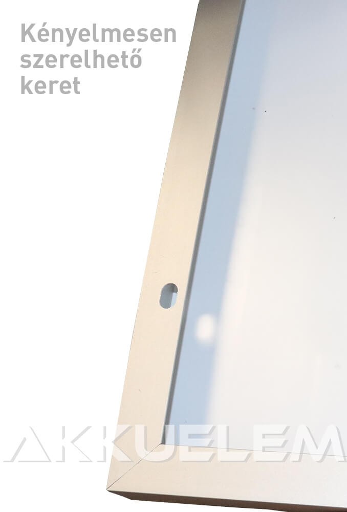 Napelem panel 50W polikristályos 670x530x25mm
