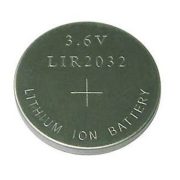 LIR2032 lítium gomb akkumulátor 3,6V 45mAh