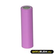 Ipari 18650P-2500 3,7V 2500mAh 10A li-ion akkumulátor (narancs)