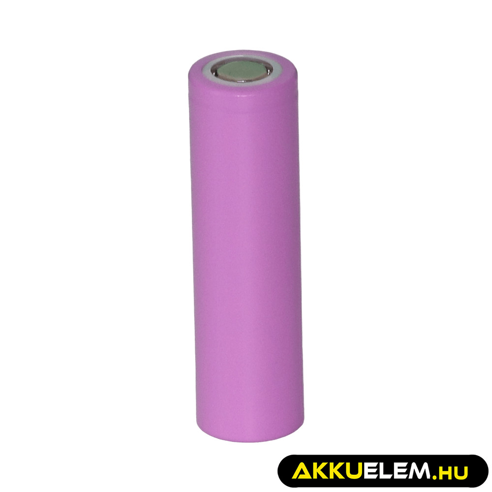 Ipari 18650P-2500 3,7V 2500mAh 10A li-ion akkumulátor (narancs)