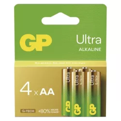 GP LR6 AA Ultra Alkaline 15AU elem 4db/csomag (ár/csomag)