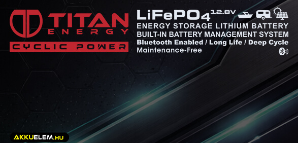 Titan Energy LiFePO4 háttér